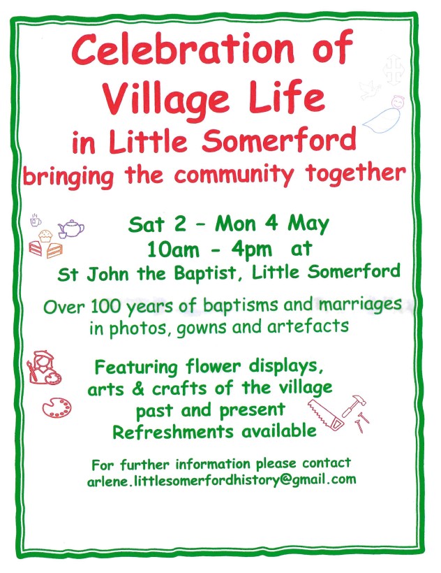 Celebration of Village Life in Little Somerford - Bringing the Community Together